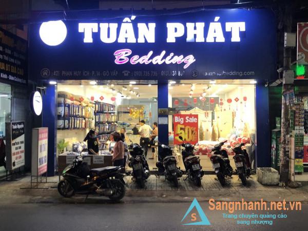 Sang nhanh mặt bằng showroom nội thất giá rẻ, vị trí đẹp, trung tâm dân cư đông đúc quận Gò Vấp.