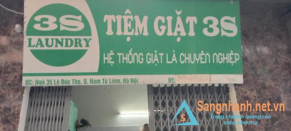 Sang tiệm giặt ủi