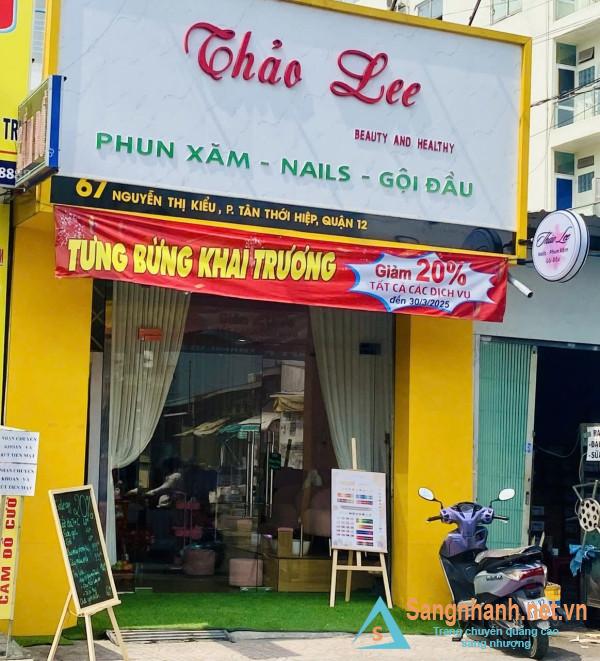 Sang Nhượng Tiệm Nail - Phun Xăm - Gội Đầu Tại Quận 12