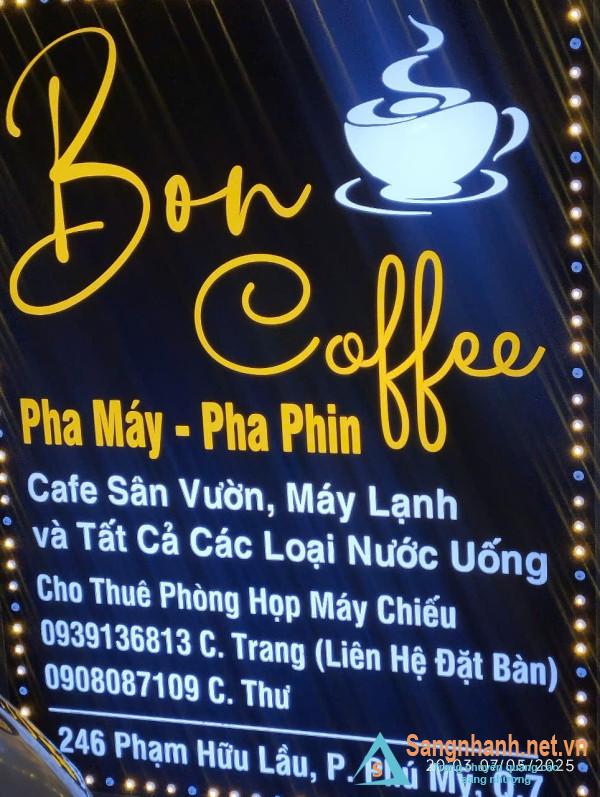 Sang quán cafe