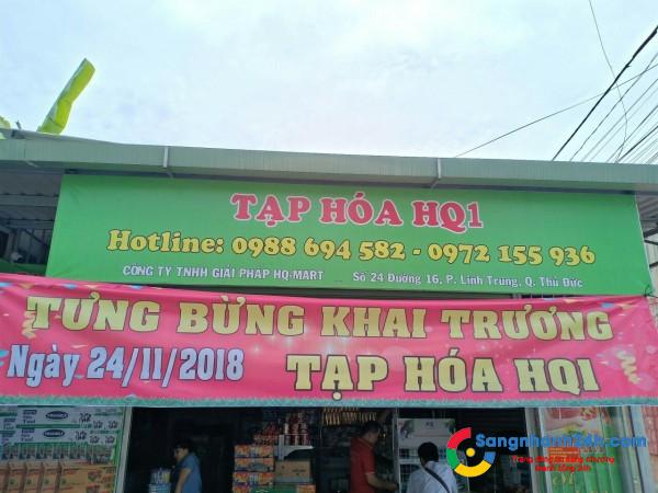 Sang tiệm tạp hóa - sữa